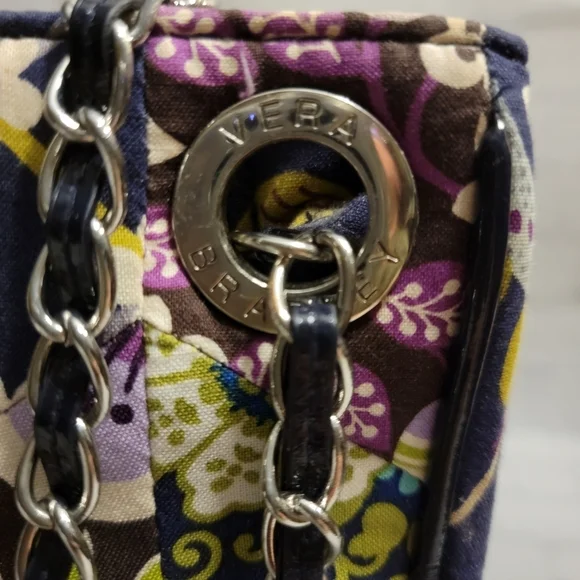 Vera Bradley Floral Nightingale Chain Strap Shoulder Bag - Picture 4 of 10